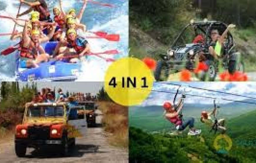COMBO TOUR WITH RAFTING ZIPLINE